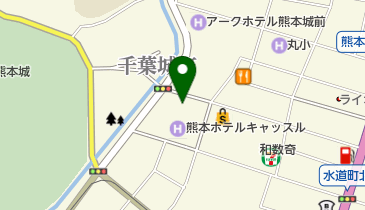 グランガーデン熊本の地図画像