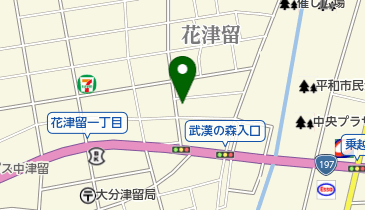 東京経済株式会社大分支所の地図画像