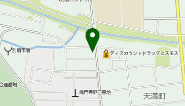 有限会社クリーニングのいなづまの地図画像