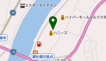 フラワーショップGOSHOメルクス宇佐店の地図画像