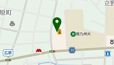 クリーニングショップ富士サンキュー広原店の地図画像