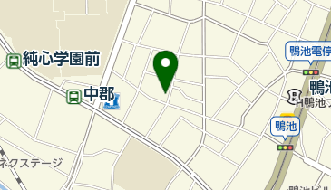 上荒田薬局の地図画像