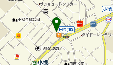 焼肉ごっちの地図画像