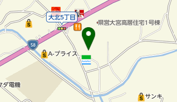 名護ボールパークの地図画像