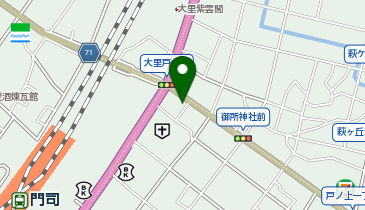 大里薬局の地図画像