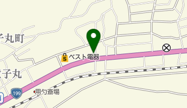 おかべえ整体の地図画像