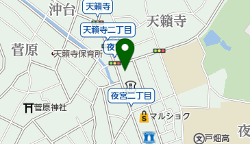 大坪茶舗の地図画像