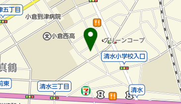 専心池坊家元の地図画像