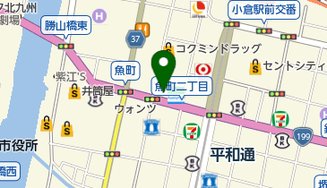 プラージュ小倉店の地図画像