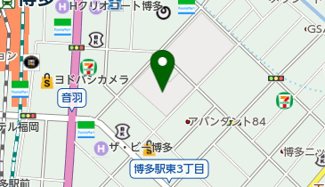 九州防衛局住宅防音課の地図画像