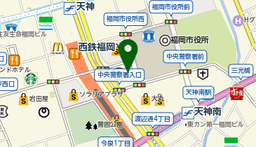 兼松株式会社九州支店の地図画像