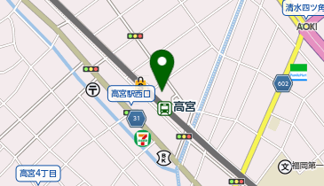 岩崎青果の地図画像