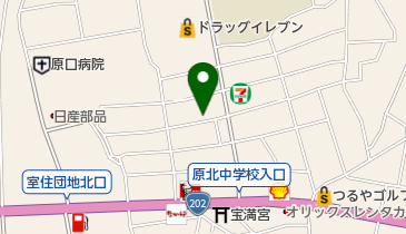芦塚商店の地図画像