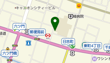 久留米市 日吉校区コミュニティセンターの地図画像