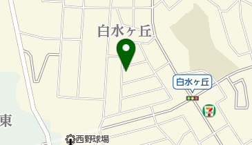 春日市 白水ヶ丘公民館の地図画像