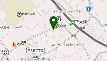 ポーラザビューティ大野城店の地図画像