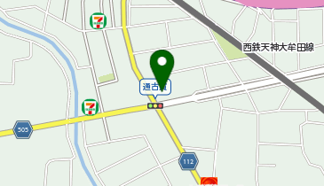 愛車屋の地図画像