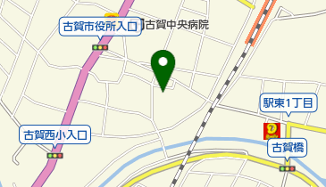 古賀南区公民館の地図画像