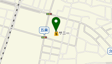 サニー古賀店の地図画像