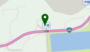 大城自動車の地図画像