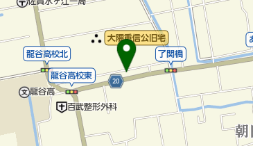 さくら美容室の地図画像