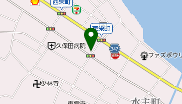 満島米穀販売店 材木町店の地図画像