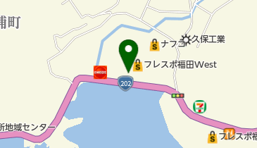 株式会社小川石油店 セルフフレスポ福田SSの地図画像