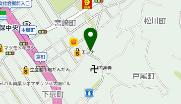 リフレッシュサロンセラピアの地図画像