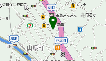 ミーツ佐世保店の地図画像