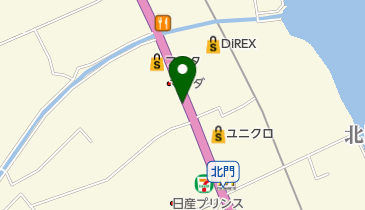 癒しリゾーツ空海の地図画像