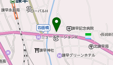住友生命保険相互会社 長崎支社 諫早支部の地図画像