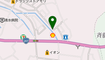 ボギークラブゴルフスクールの地図画像