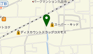 有限会社白東国府店の地図画像