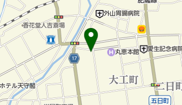 KOMACHIの地図画像