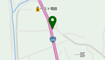 龍クリーニング一部店の地図画像