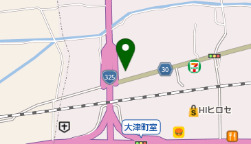 シャディのサラダ館大津店の地図画像