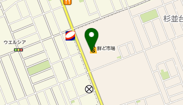 ヘアーサロンハートの地図画像