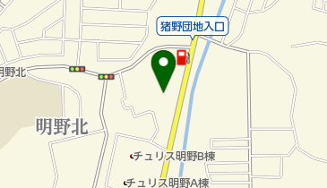 株式会社丸珠物産サンリブ明野店の地図画像