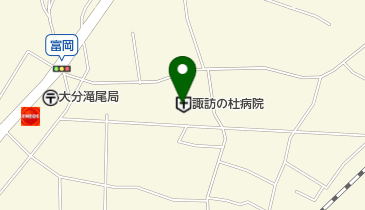 諏訪の杜病院の地図画像