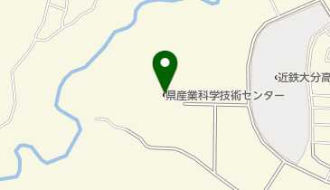 大分県産業科学技術センターの地図画像