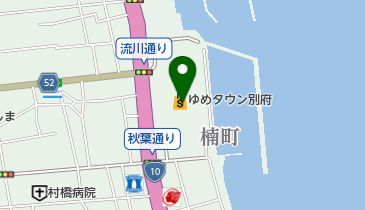 ラフィネゆめタウン別府店の地図画像