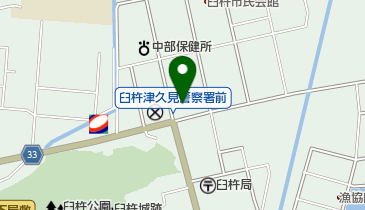 臼杵商工会議所の地図画像
