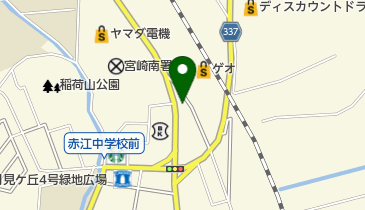 ウィズン赤江店の地図画像