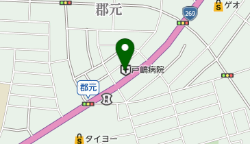 戸嶋病院の地図画像