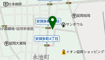 つばきがおか治療院の地図画像