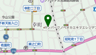 ヘアーサロンかいの地図画像