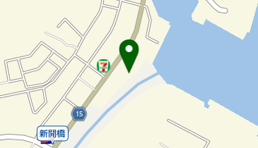 フィッシングショップエースの地図画像