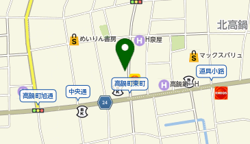 藍樹の地図画像