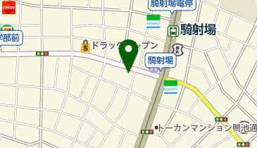 グリーンテニスの地図画像