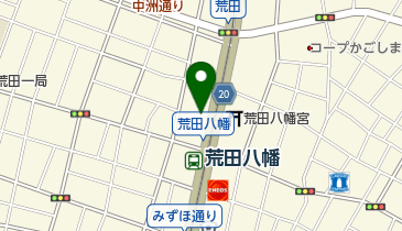 INOFLOWERSの地図画像